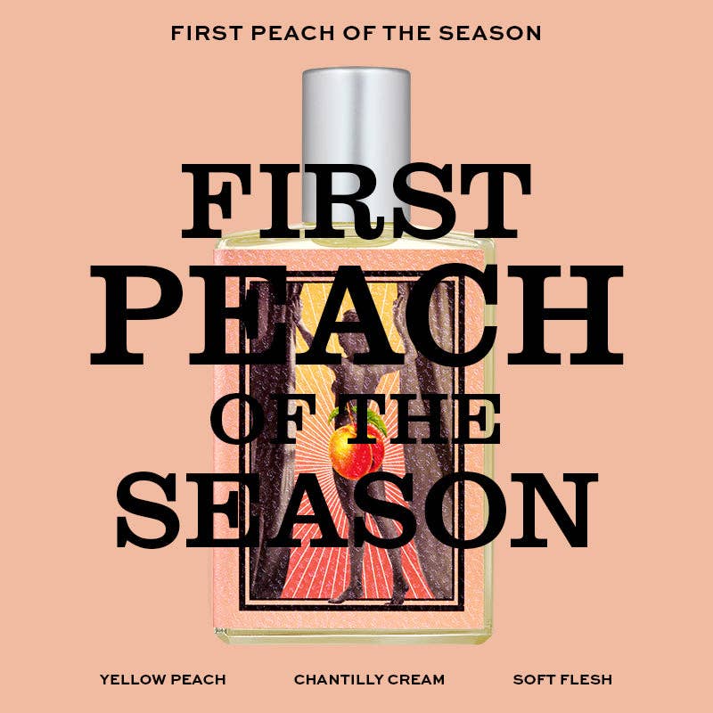 FIRST PEACH OF THE SEASON - Clean Unisex Fragrance: 50ml
