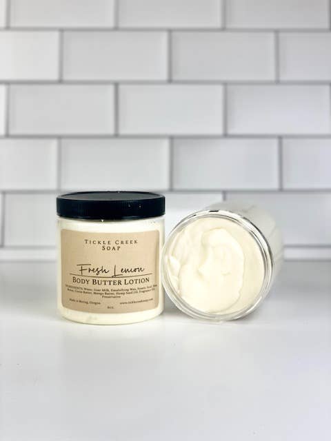 Body Butter Lotion Lemon