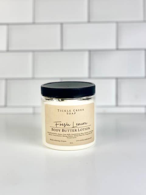 Body Butter Lotion Lemon