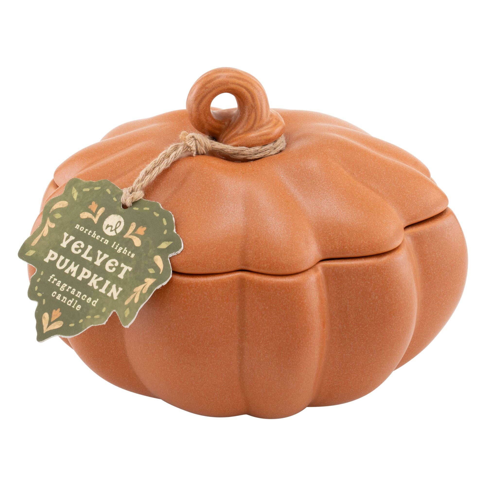 Grateful Glow Pumpkin Candles: White