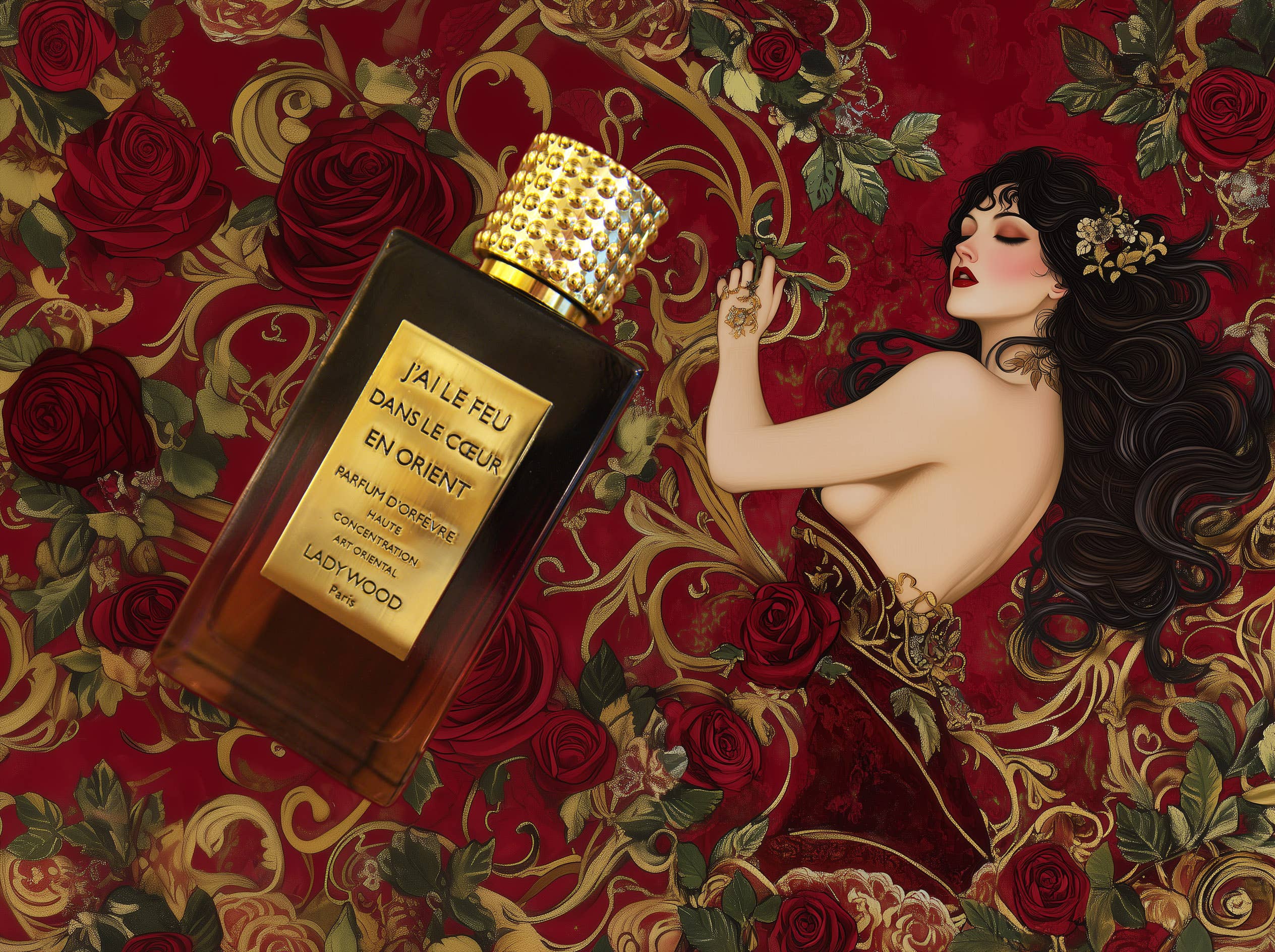 J'ai le feu dans le cœur en Orient