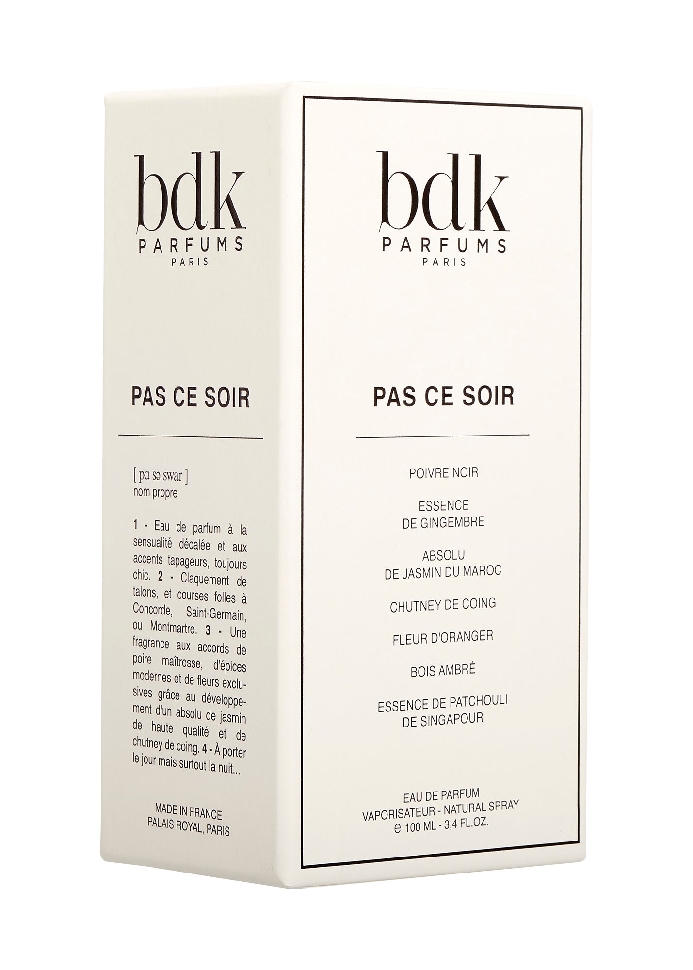 Pas ce Soir EDP