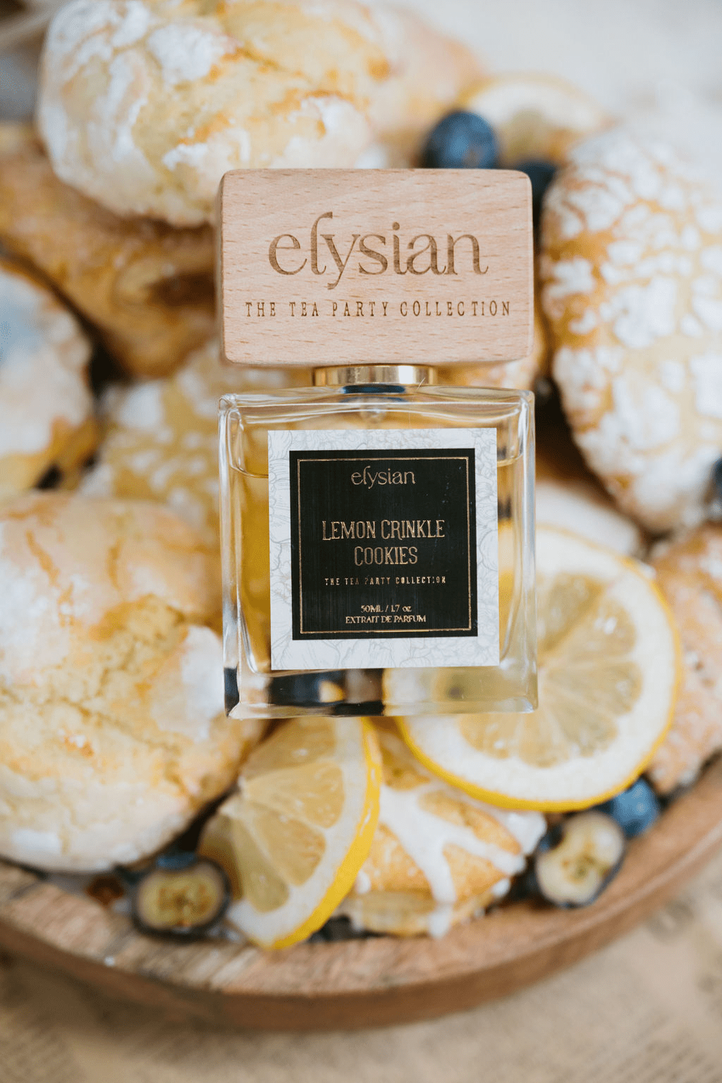 Lemon Crinkle Cookie - elysian