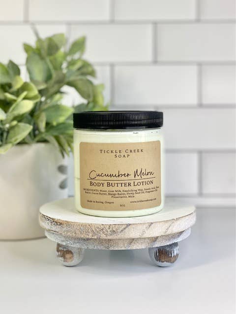 Body Butter Lotion Cucumber Melon