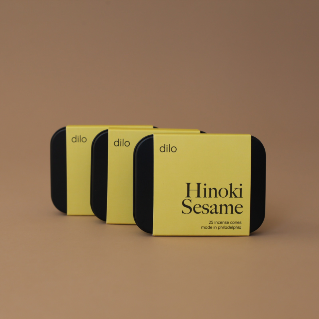 Hinoki Sesame Incense - dilo Elsewhere Collection