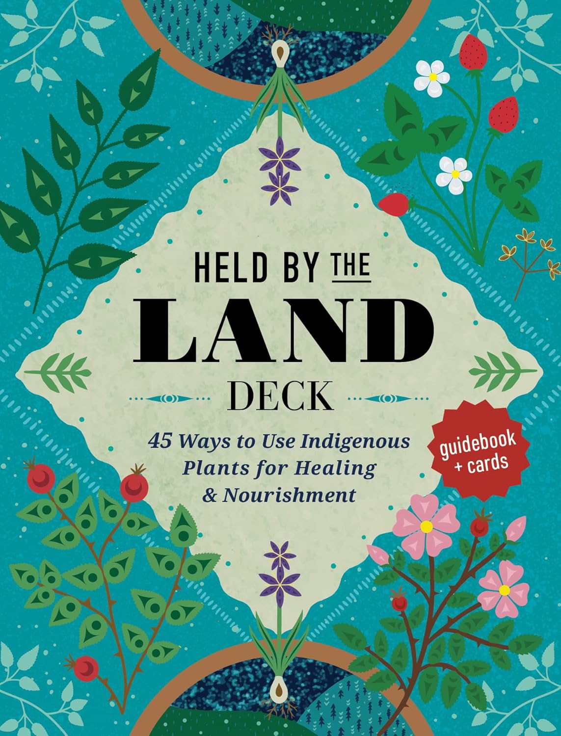 Held by the Land Deck: 45 Ways to Use Indigenous Plants for Healing & Nourishment Cards