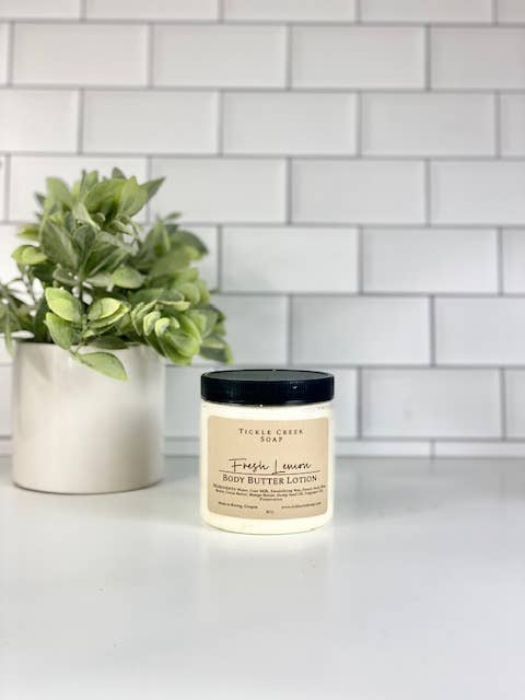 Body Butter Lotion Lemon