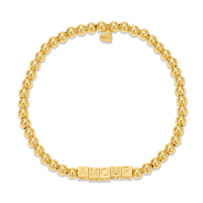 'Amour' Love Language Bracelet