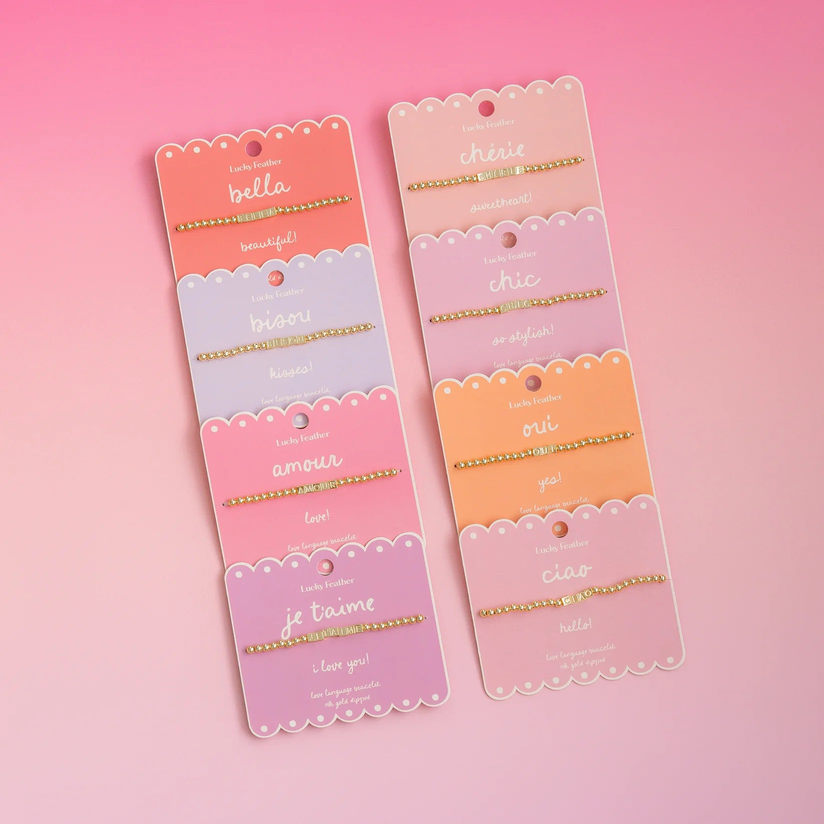 'Cherie' Love Language Bracelet
