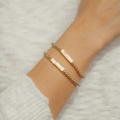 'Cherie' Love Language Bracelet