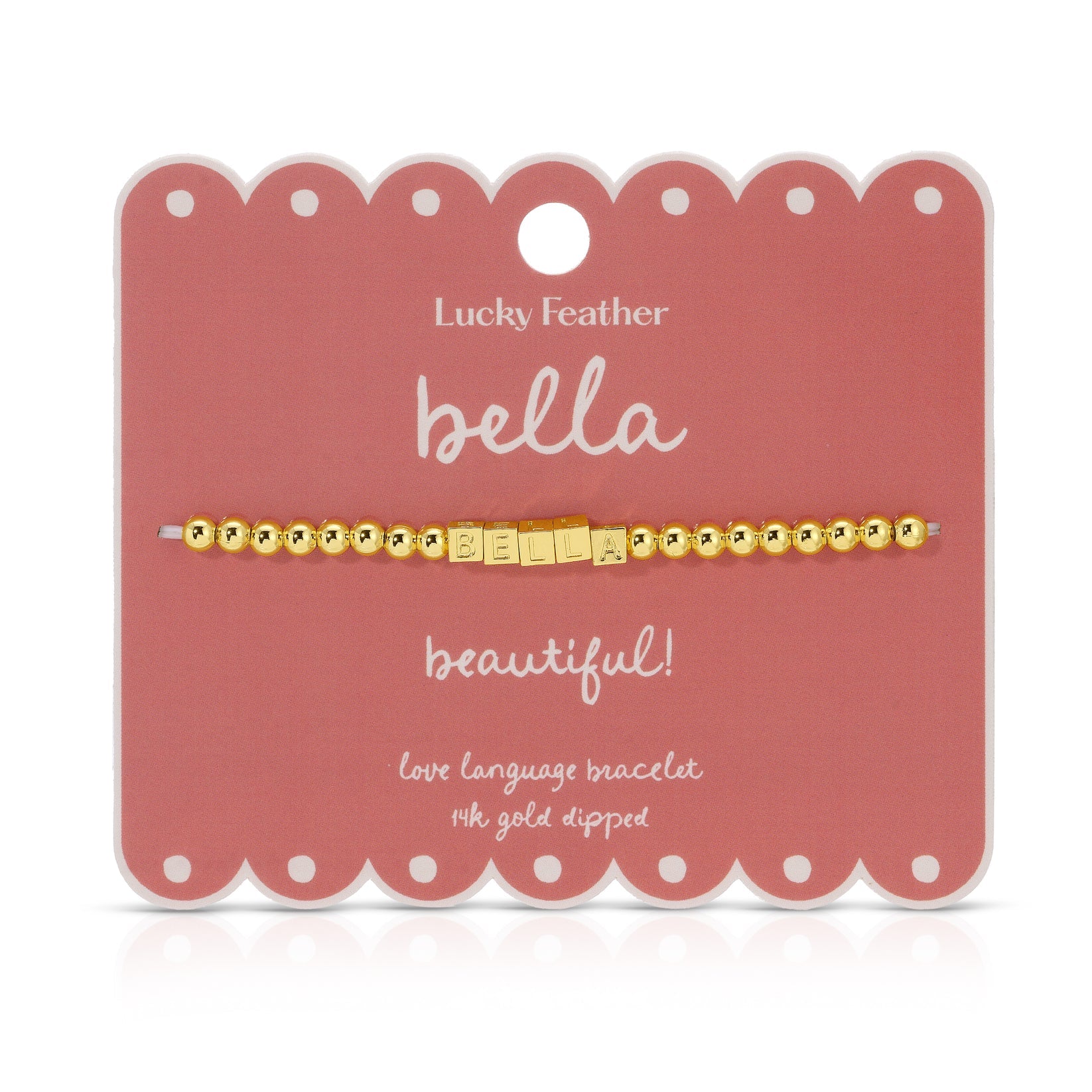 'Bella' Love Language Bracelet