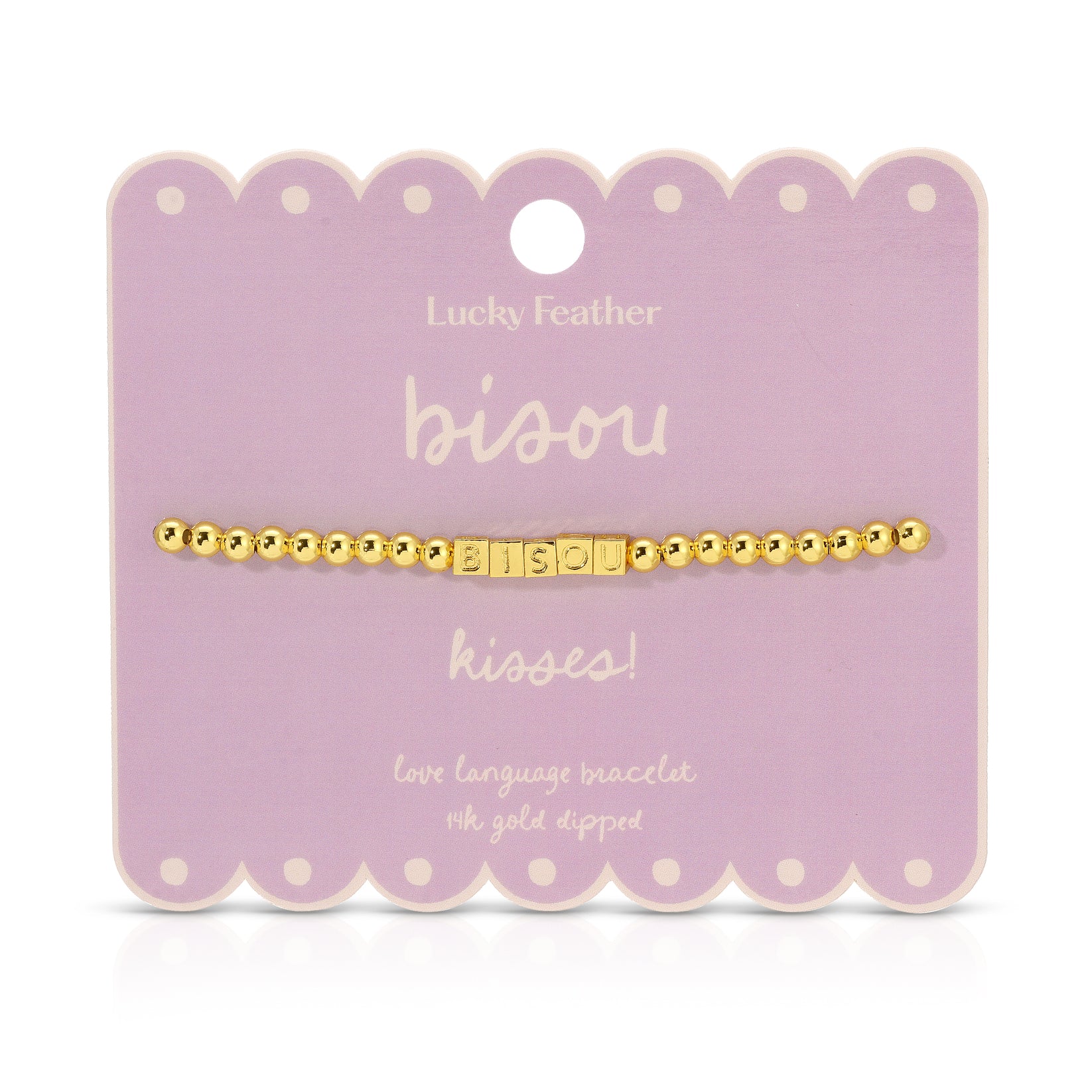 'Bisou' Love Language Bracelet