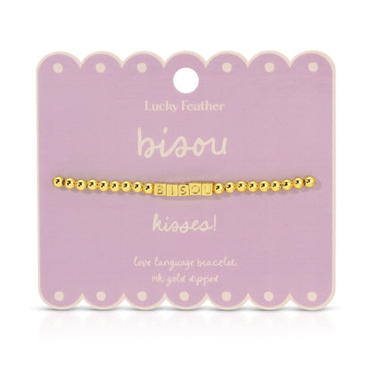 'Bisou' Love Language Bracelet