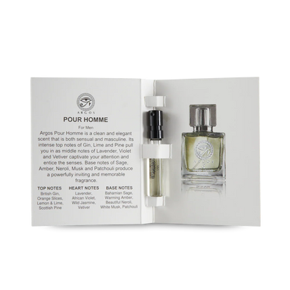 Argos SAMPLE PACK Of 12 Fragrances