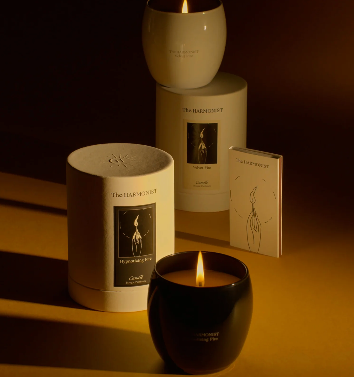 Harmonist Velvet Fire Candle