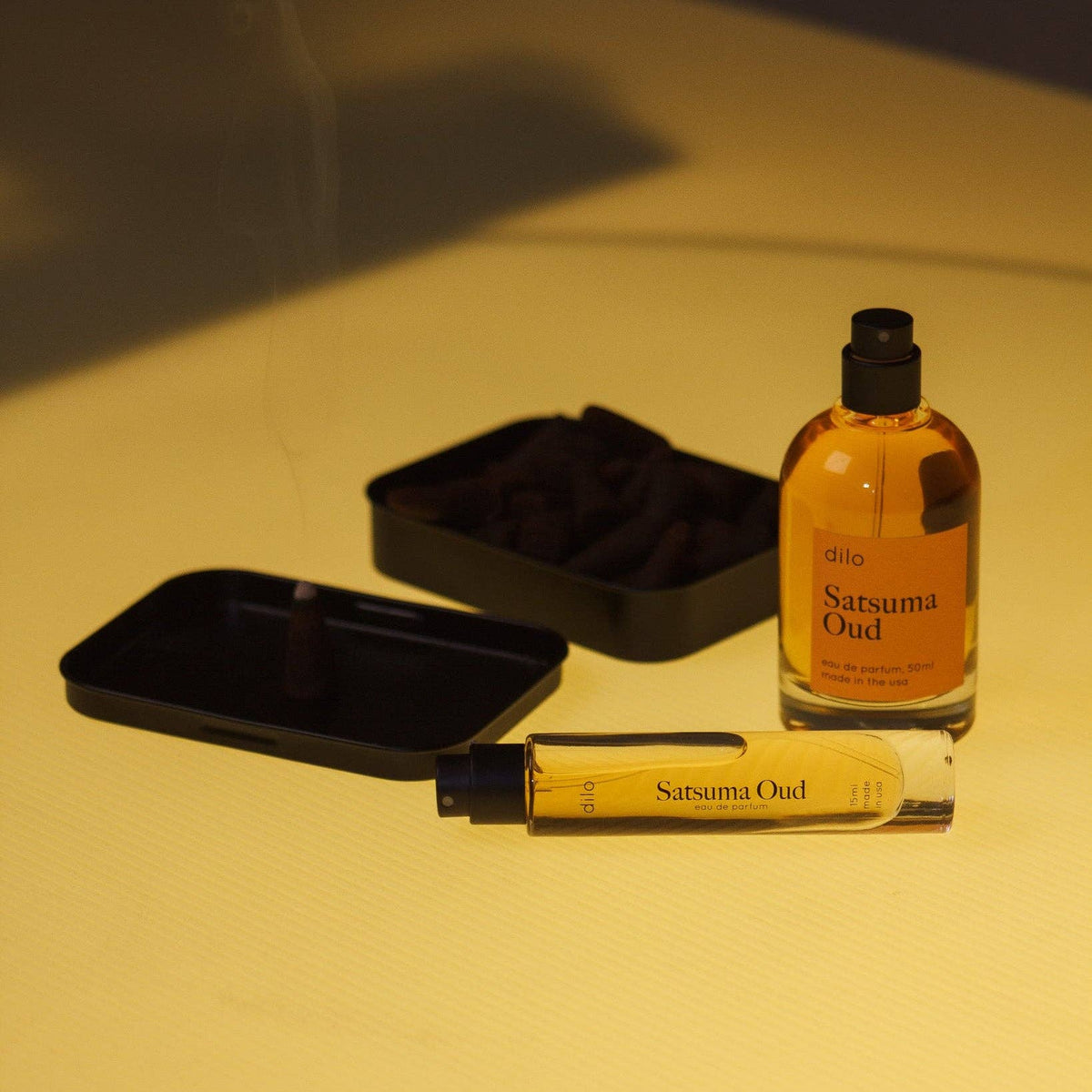 Satsuma Oud Incense Cones - elsewhere Collection