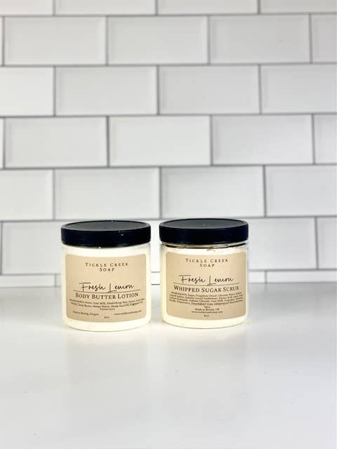 Body Butter Lotion Lemon