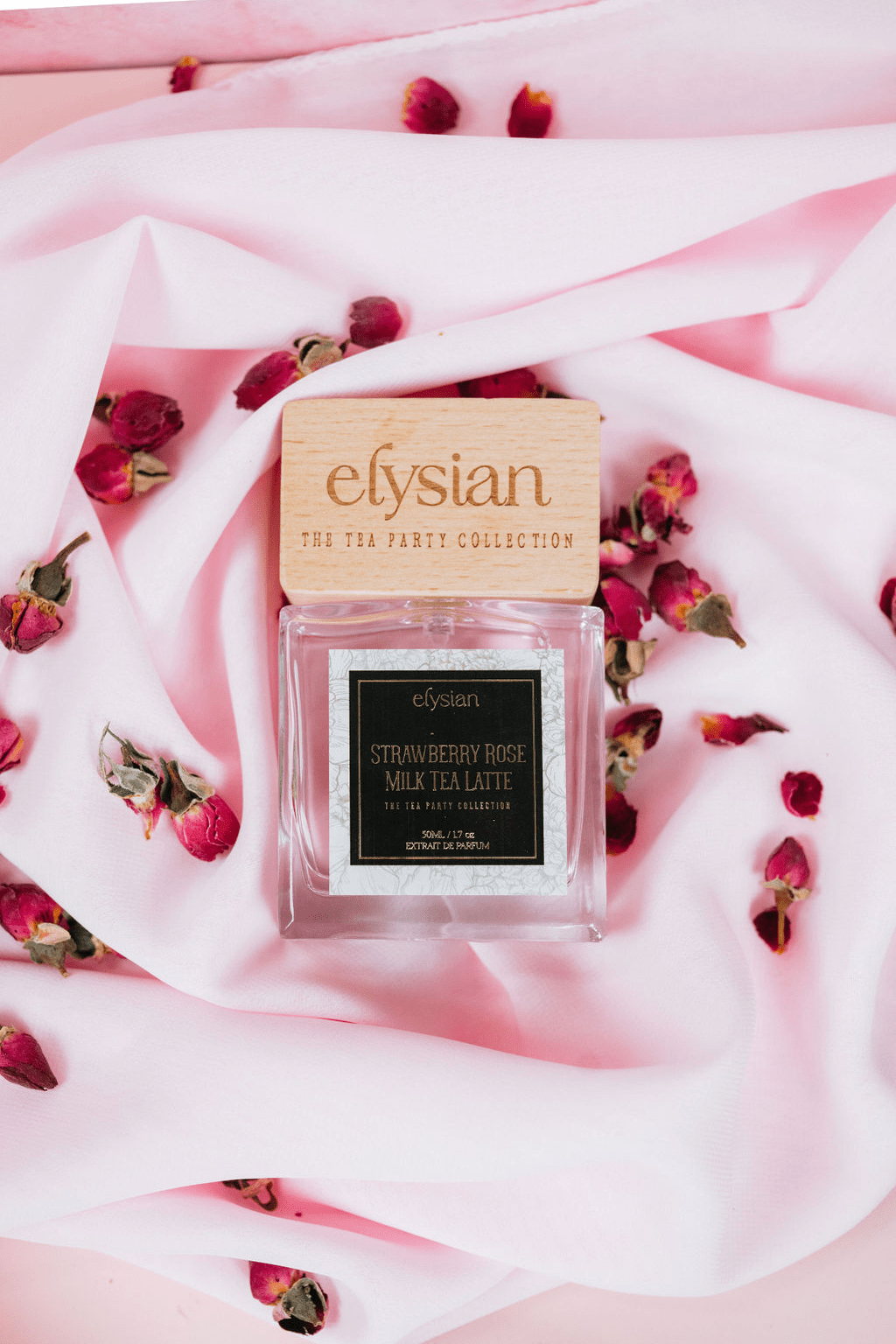 Strawberry Rose Milk Tea Latte - elysian
