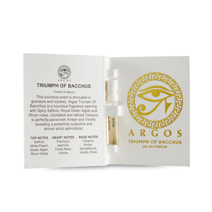 Argos SAMPLE PACK Of 12 Fragrances